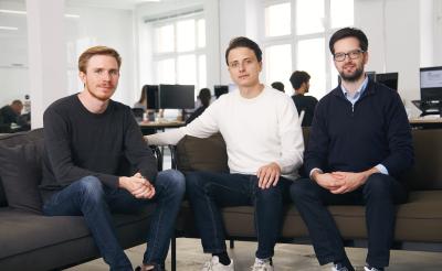 Record year for start-ups in Germany and Europe Die Trade Republic-Gründer Marco Cancellieri, 
Christian Hecker und 
Thomas Pischke. (Foto: Trade Republic)