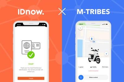 M-Tribes now works together with IDnow