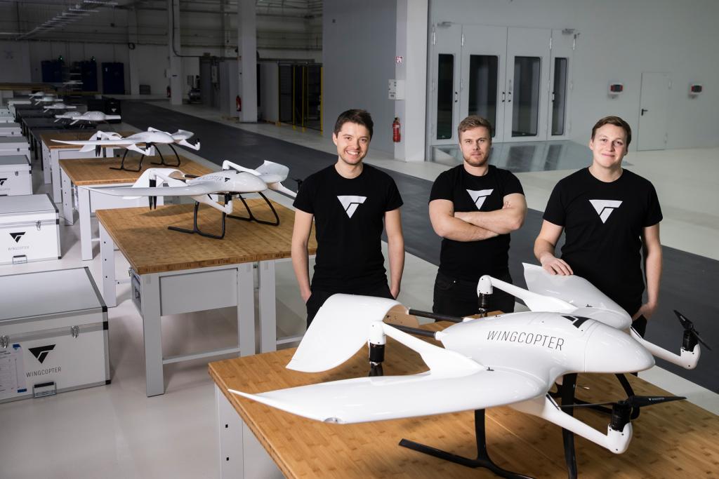 Wingcopter delivers drones to the USA for 14 million euros