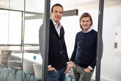 N26 ist Deutschlands wertvollstes Fintech Maximilian Tayenthal und Valentin Stalf haben N26 im Jahr 2013 gegründet. (Foto: N26)