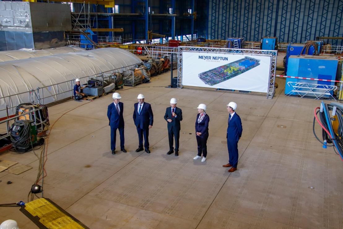 Meyer Werft founds start-up | Startbase