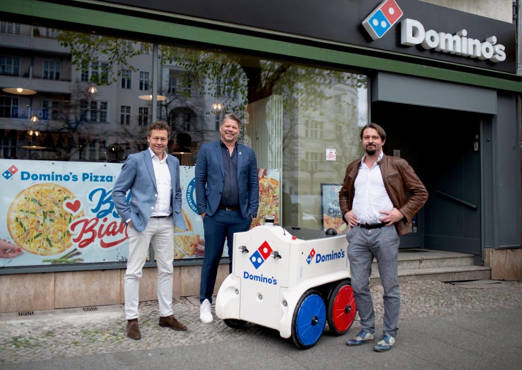 Domino\'s deploys delivery robot from Berlin start-up