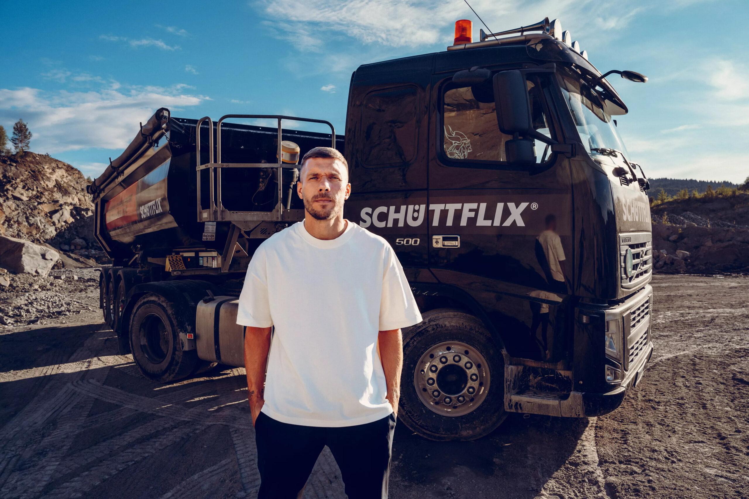 Lukas Podolski ambasadorem marki w Schüttflix