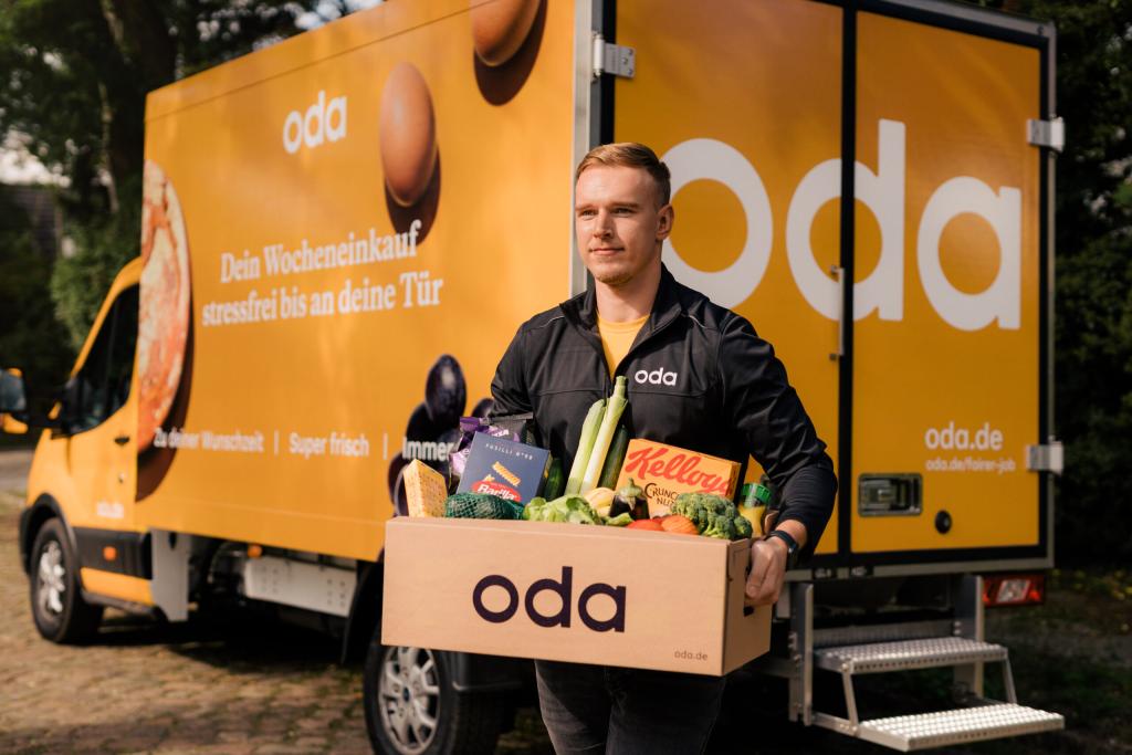 Online-Supermarkt Oda startet in Deutschland