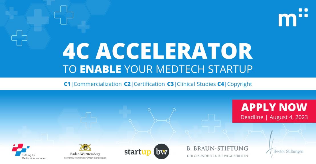Accelerator Magazine Funding program supports MedTech start-ups with market entry | Startbase