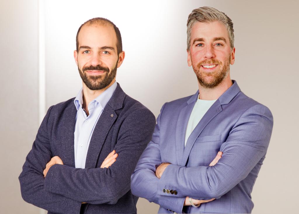 LUMA Vision receives 22 million US dollars in financing Gründer von LUMA Vision: (v.l.) Christoph Hennersperger und Fionn Lahart 