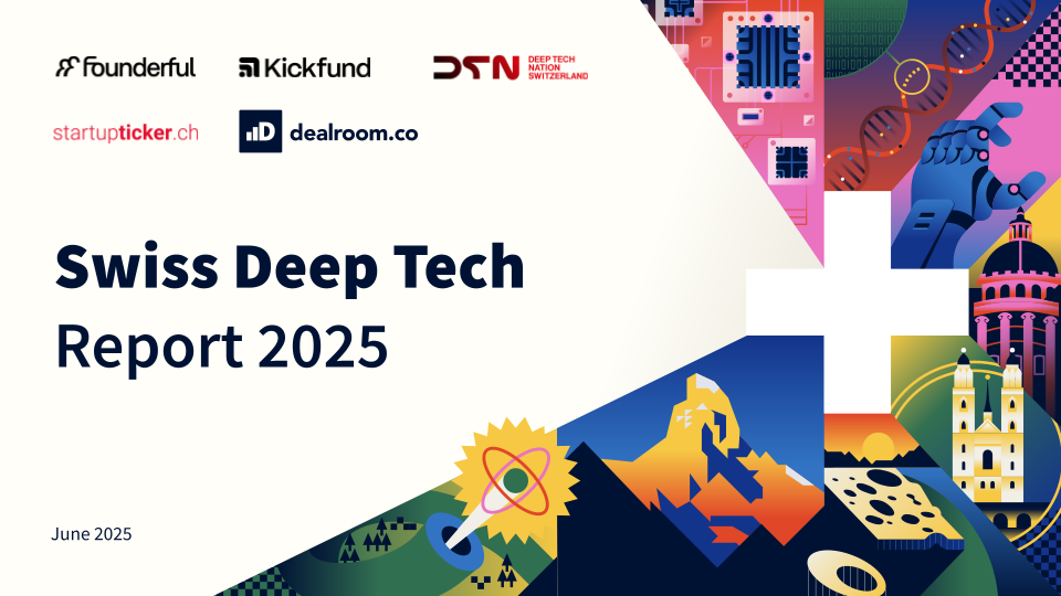 New report shows: Switzerland leads the world in per capita deep tech investment