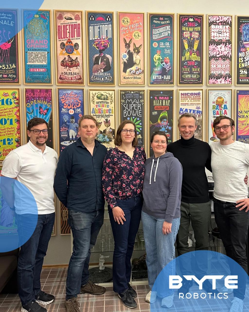byte robotics receives 1.3 million euros in seed funding