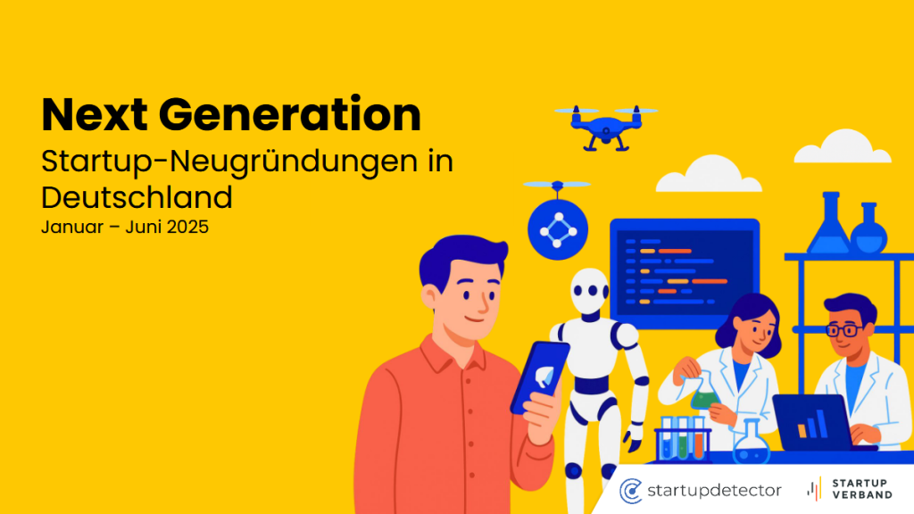 1.500 neue Startups im ersten Halbjahr 2025 in Deutschland