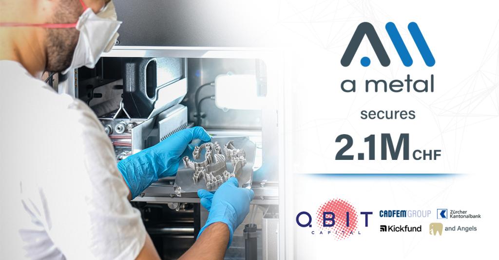 a-metal AG schließt Seed über CHF 2,1 Mio. erfolgreich ab
