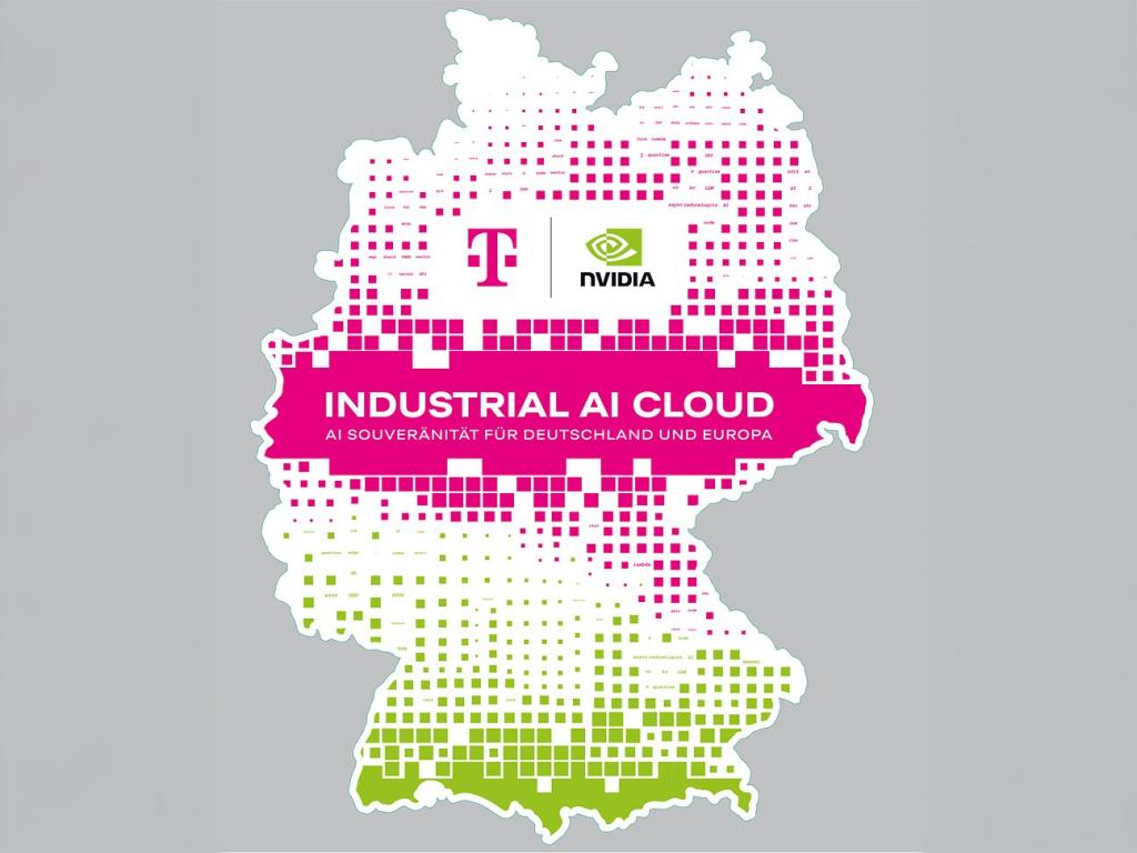 Deutsche Telekom und NVIDIA bauen eine der größten KI-Fabriken Europas in München