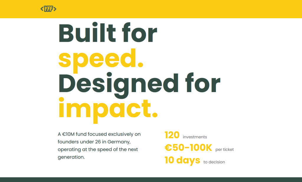 Young Founders Fund startet mit 10 Millionen Euro