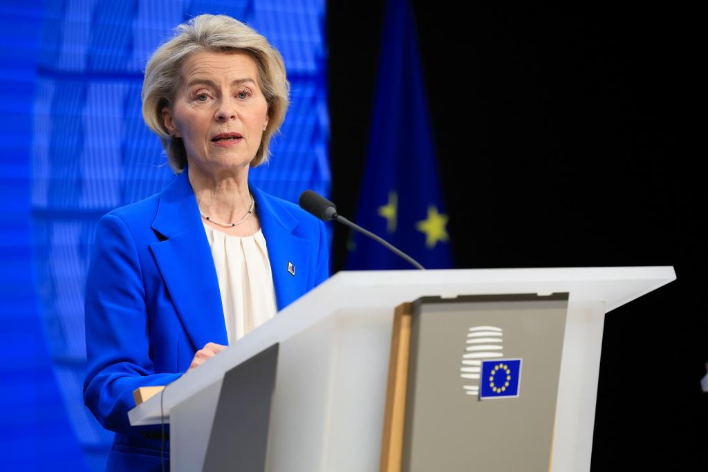 Von der Leyen wirbt in Davos für \