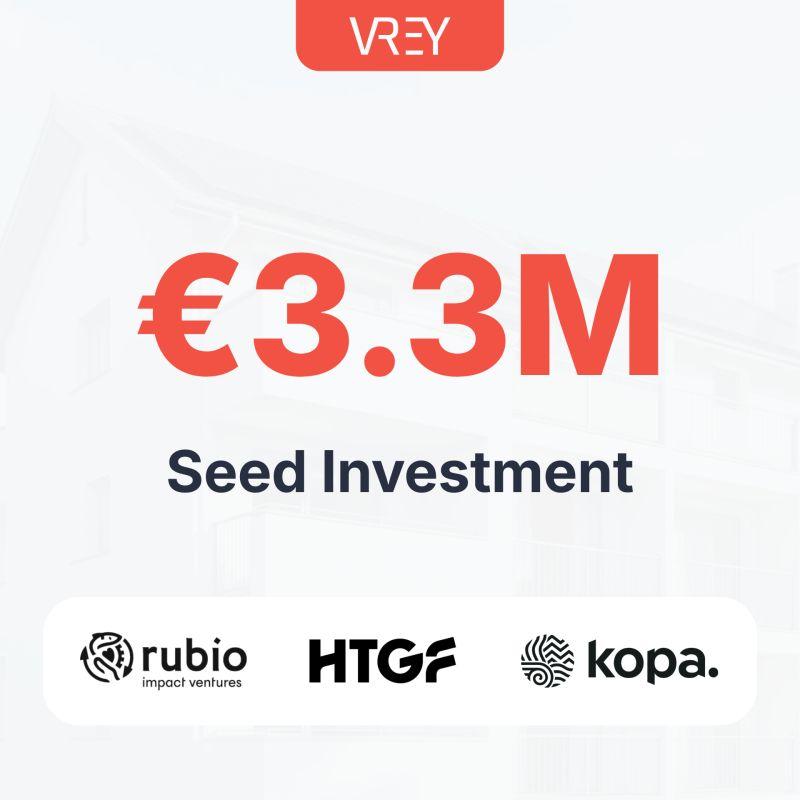 VREY sichert sich 3,3 Mio. Euro Seed-Finanzierung zur Skalierung von Solarstrom für Mehrfamilienhäuser
