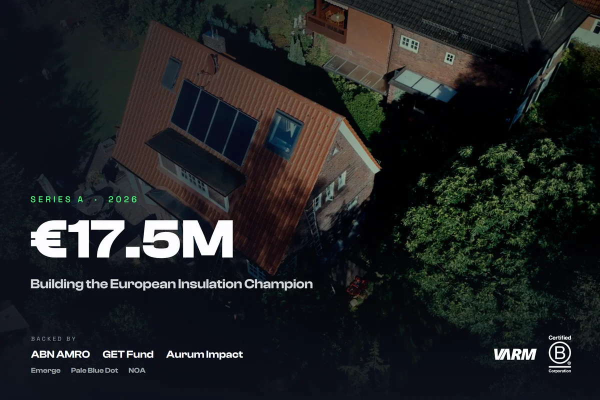 VARM Receives 17.5 Million Euros to Scale Up Building Insulation in Europe
