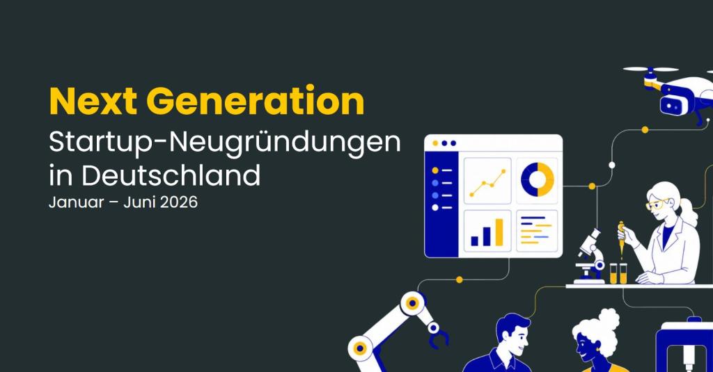 Deutschland zählt erstmals mehr als 3.000 Neugründungen in nur sechs Monaten