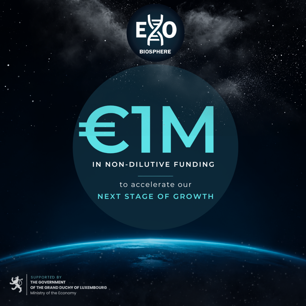 Exobiosphere erhält eine Million Euro staatliche Förderung für Space-Biotech-Plattform