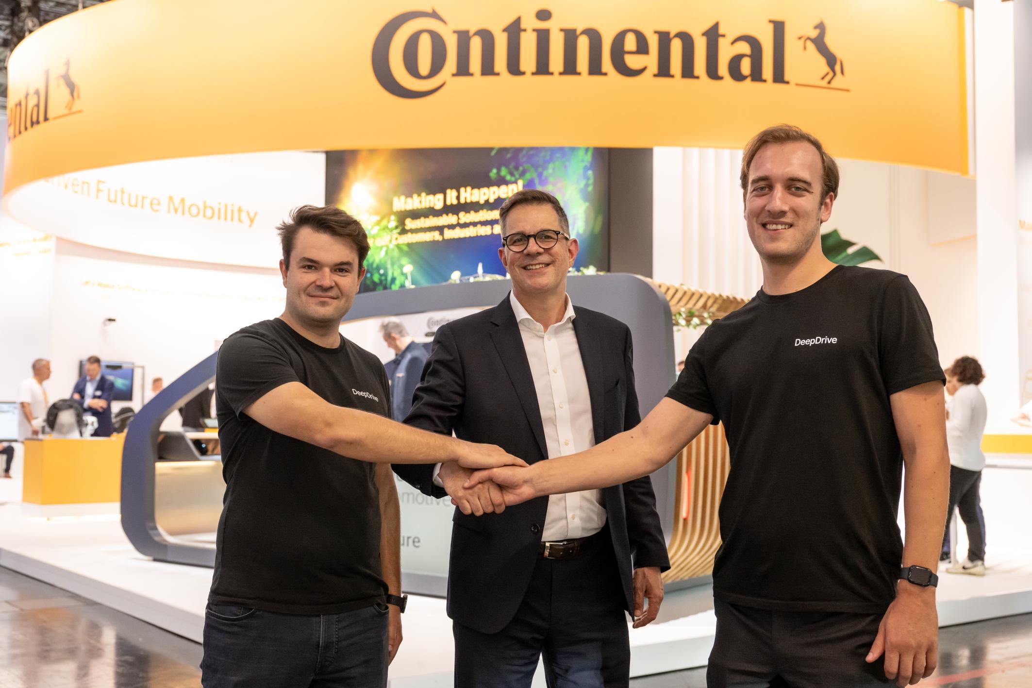 Continental und DeepDrive kündigen strategische Partnerschaft an