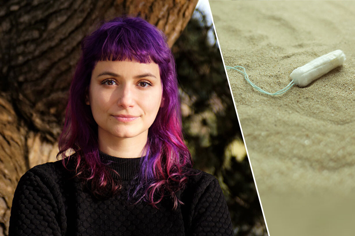 Diese Filmemacherin will Tampons aus Algen herstellen
