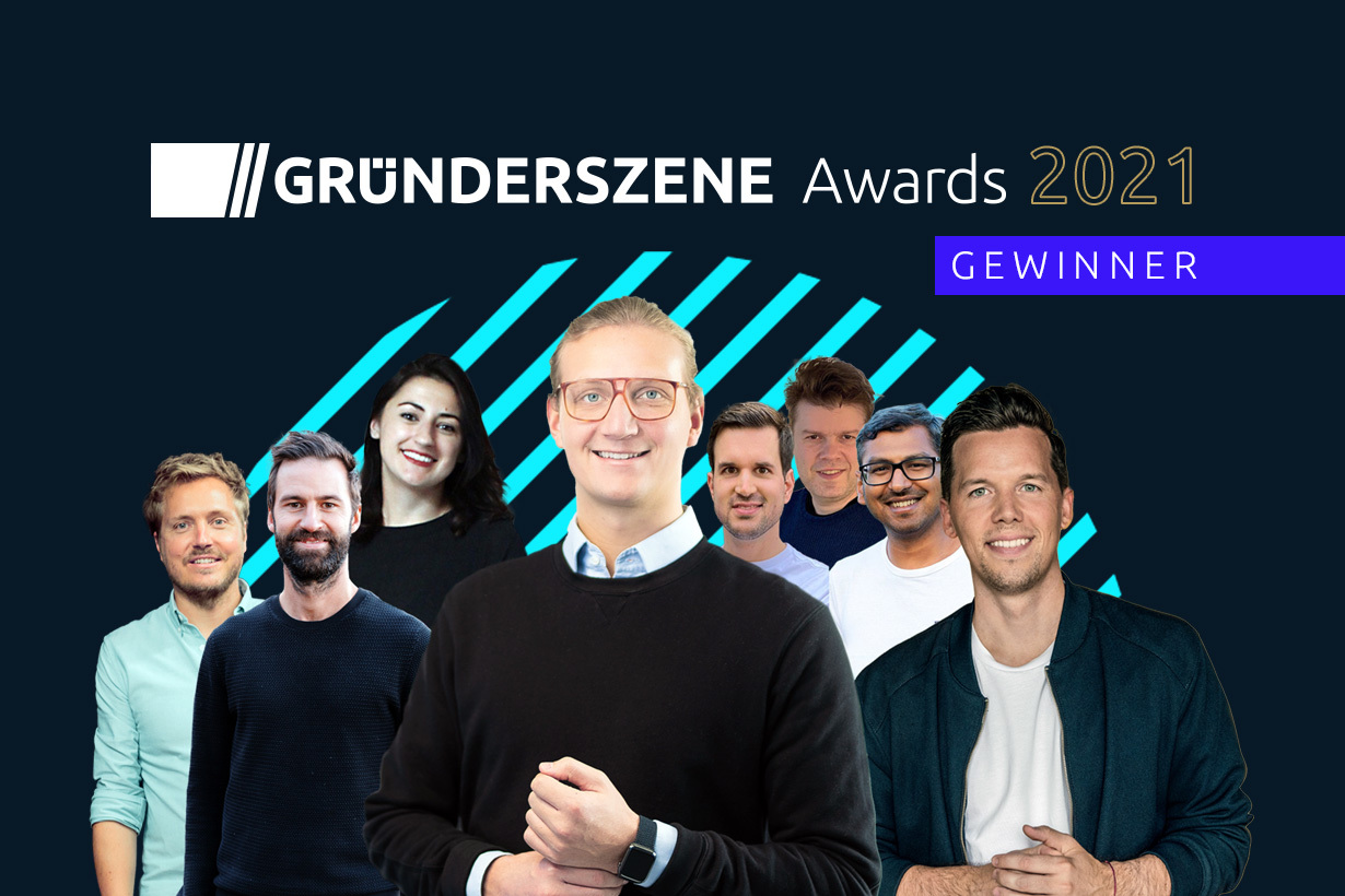 Gründerszene Award 2021: Und gewonnen hat …