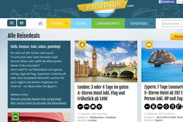Reisedeals, Studiolution, Kleine Prints, Fitogram, Comeet - deutsche-startups.de