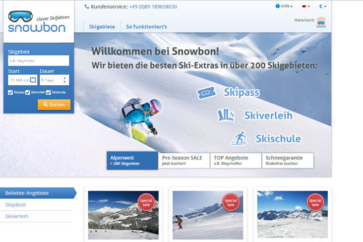 Snowbon, Scarosso, Smartstream, Placetel - deutsche-startups.de